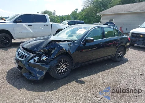 2011 Infiniti G25X from USA, damaged, VIN JN1DV6ARXBM651833